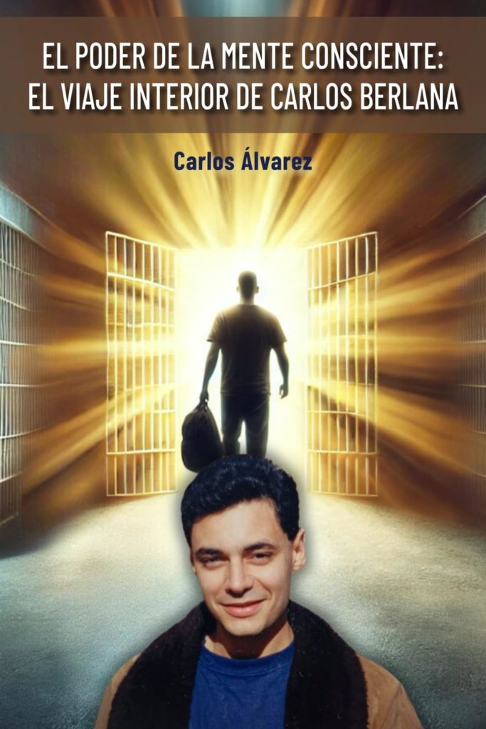 Homenaje a Carlos Berlana, imagen de su libro el poder de la mente consciente...